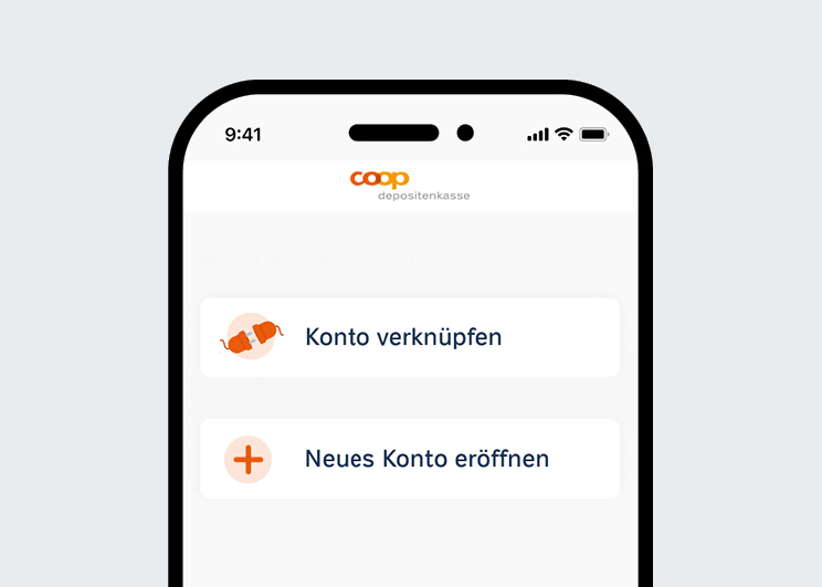 Konto eröffnen